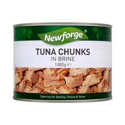 Picture of CASE Newforge Tuna Chunks in Brine 1.88kg x6